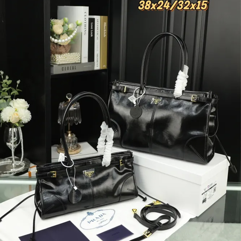 Prada Soft lux Tote 013 DB021532 32-38cm
