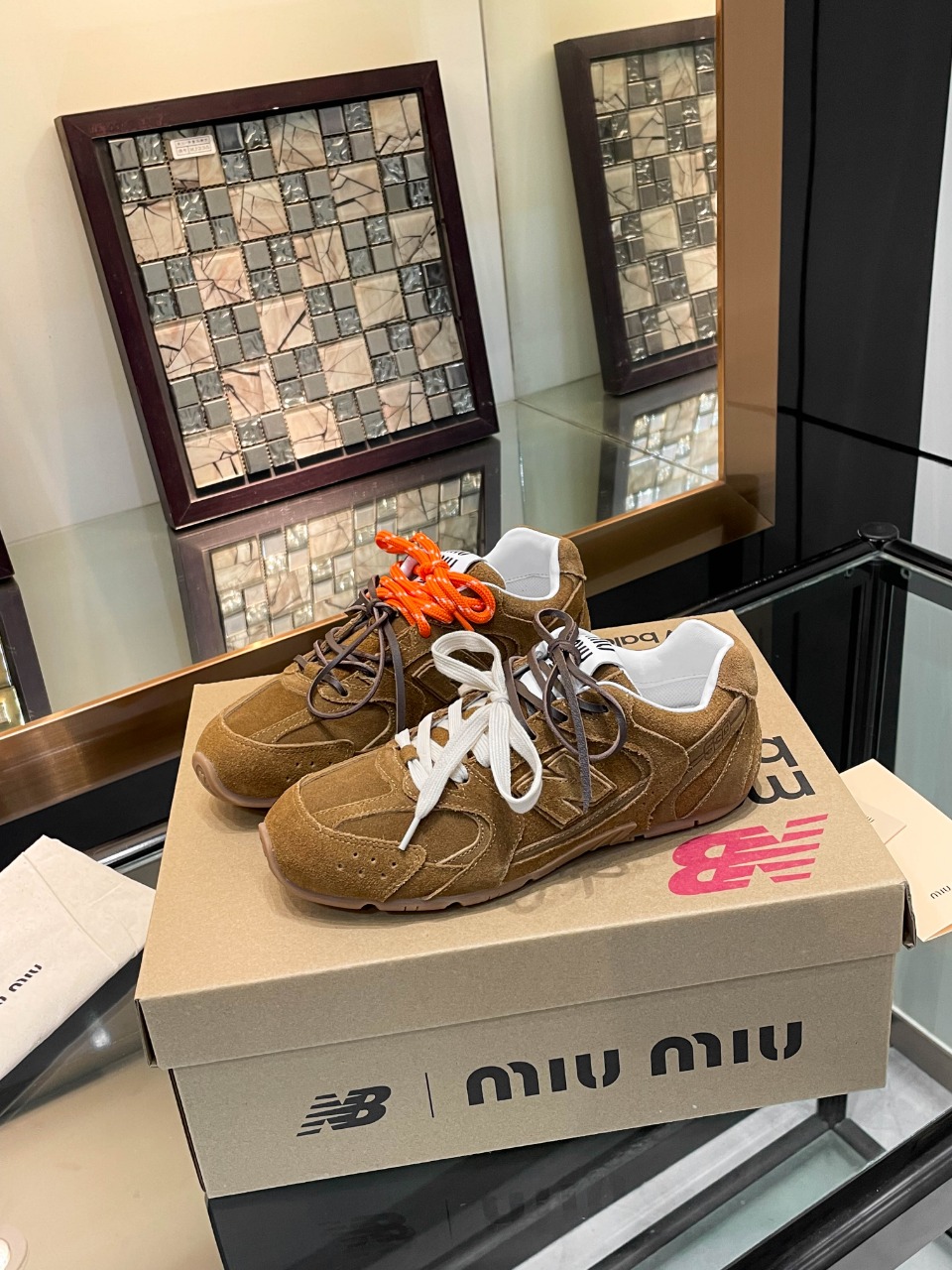 MiuMiu x New Balance 008 Casual shoes HL082