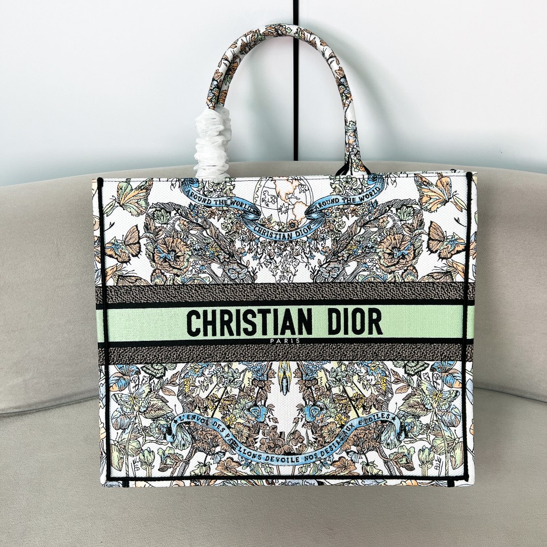 10A + top quality Large Dior Book Tote 1286 DLAM042 42cm