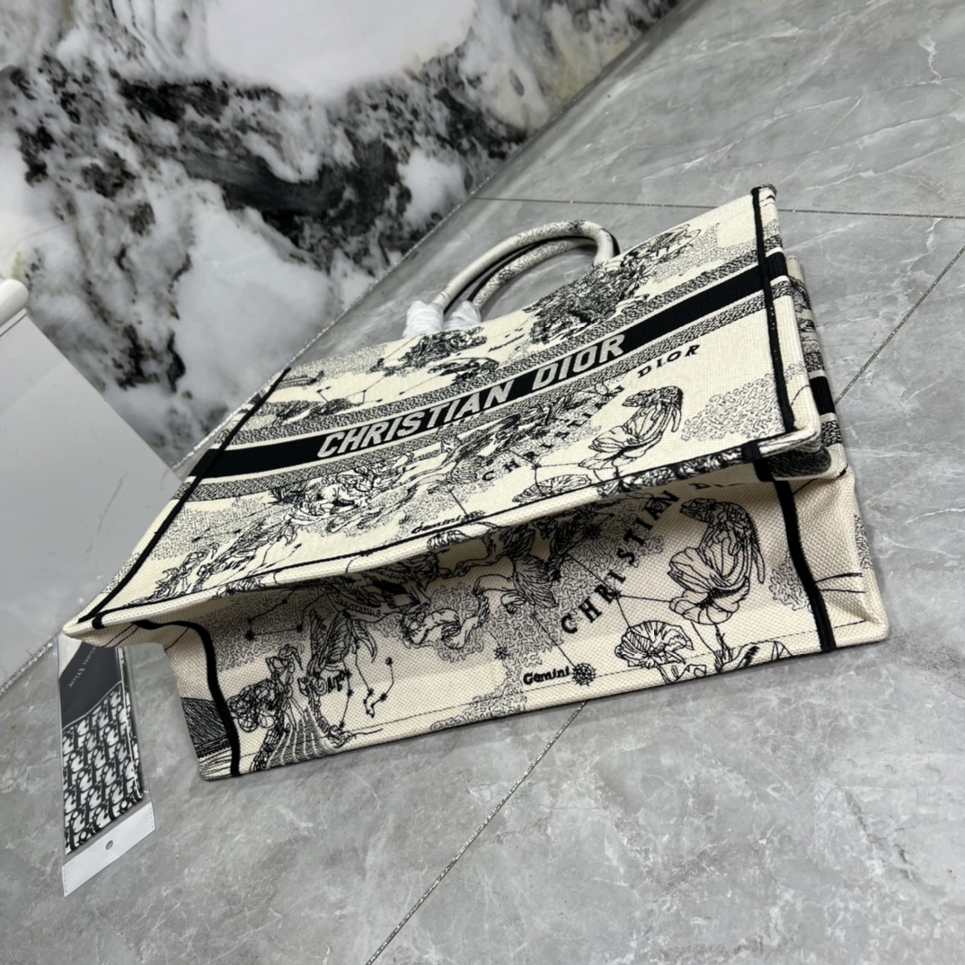 10A + top quality Large Dior Book Tote 0175 XB042 42cm