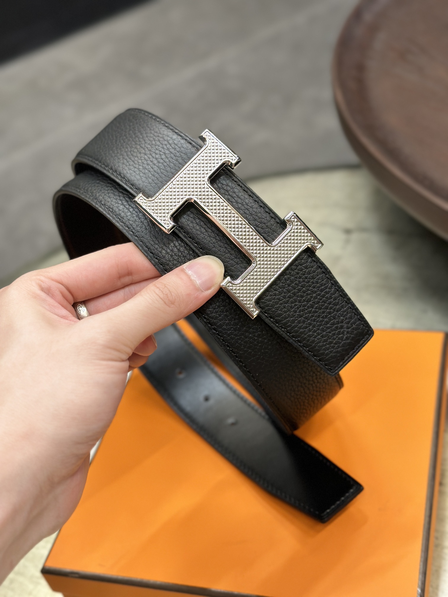 Hermes Belt 027 22PJ081 3.8cm