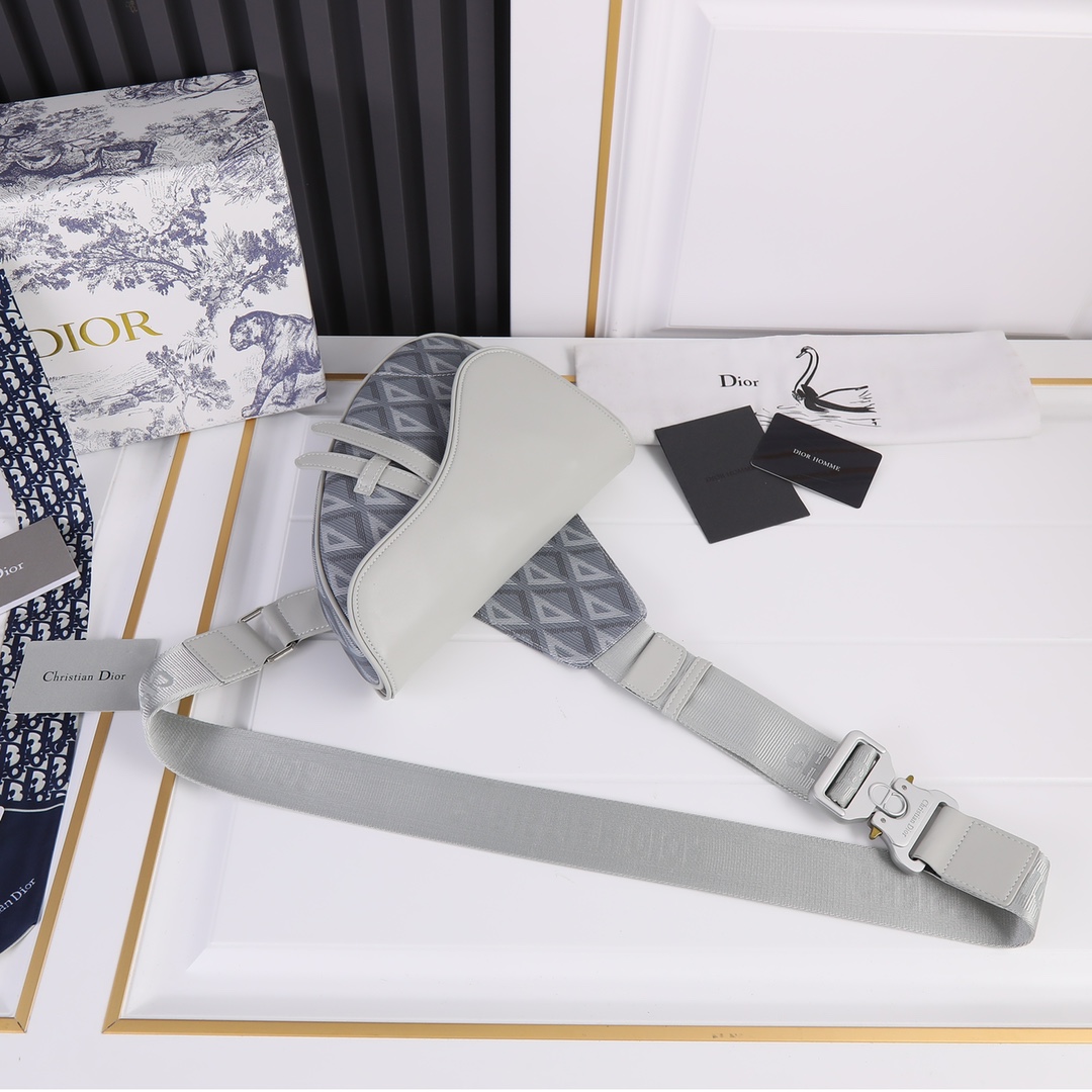 Saddle Bag Gray CD-2222 XB002 28cm