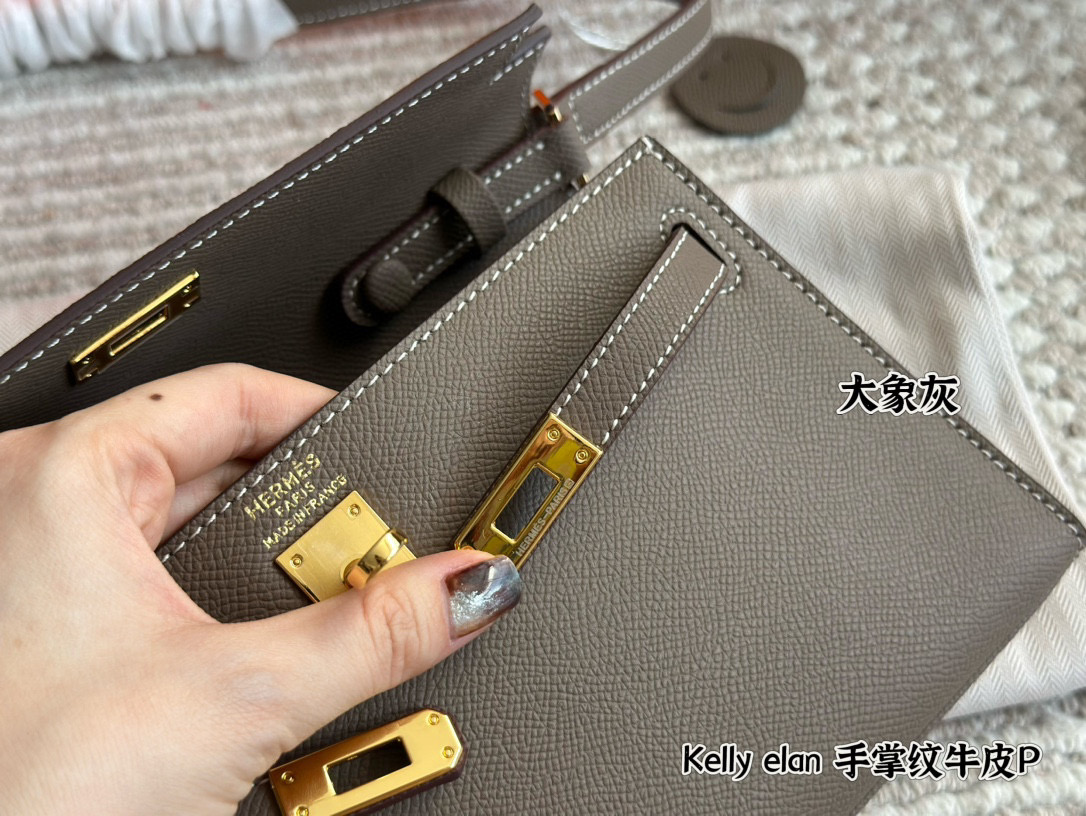 Hermes Kelly Elan Bag 004 DB591 25cm
