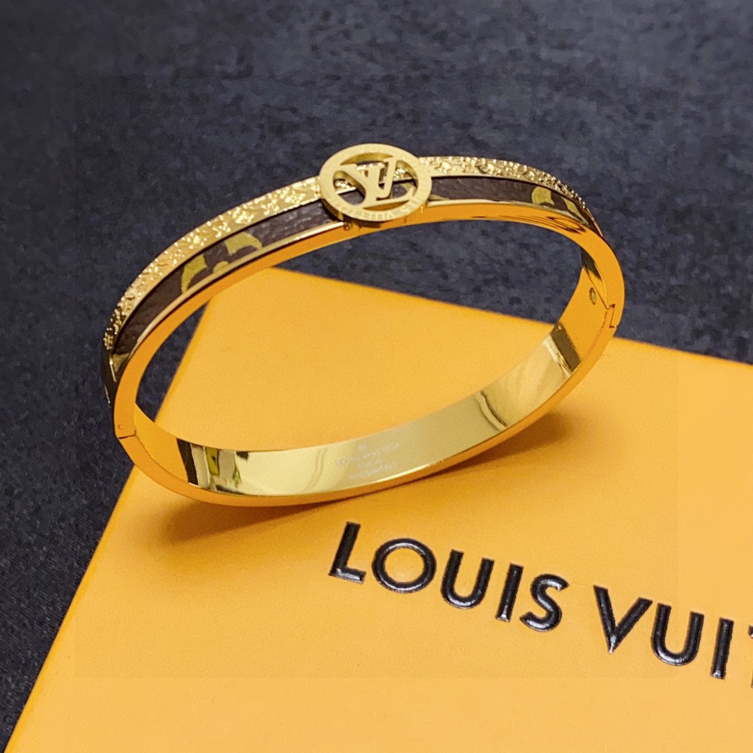 Louis Vuitton Jewelry Bangle  Neutral Bracelet