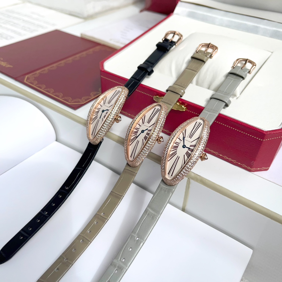 Cartier Baignoire Allongee 47*21mm