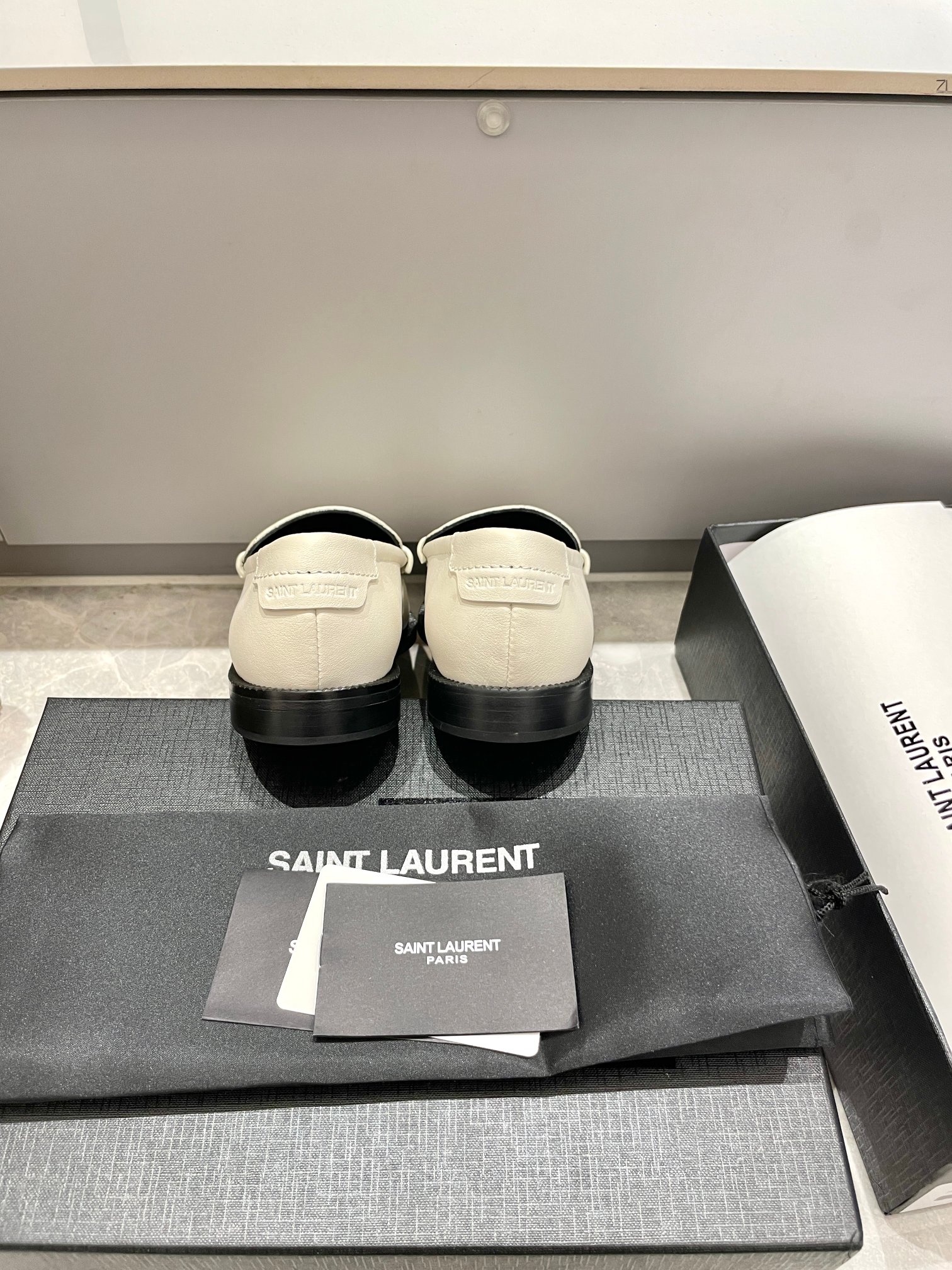 Saint Laurent Shoes Loafers Cowhide