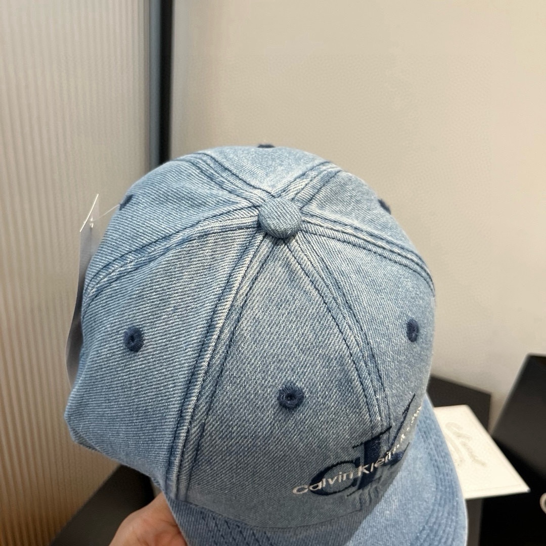 CK Hat Embroidered Peaked Cap 57cm Accessories