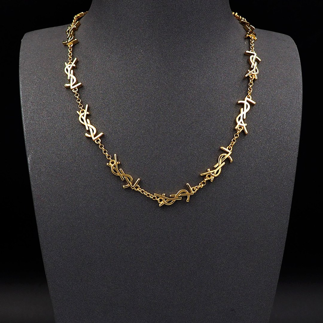 Saint Laurent Jewelry Necklace Letter necklace