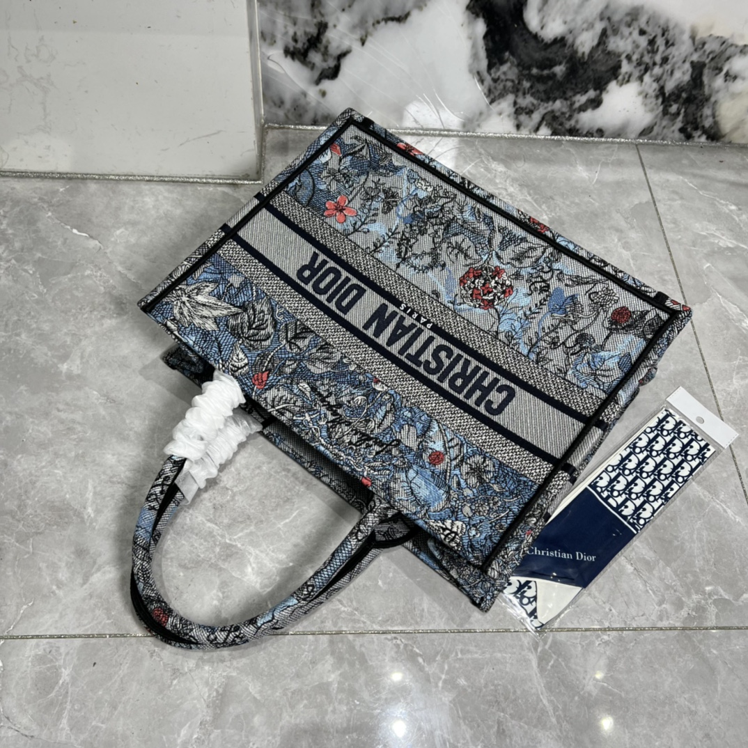10A + top quality Medium Dior Book Tote 0175 XB022 36cm
