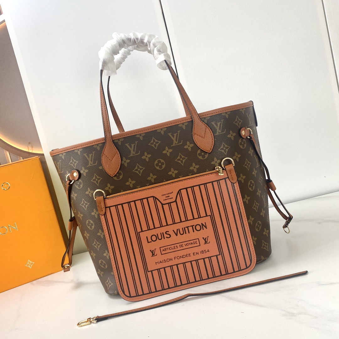LV Neverfull Inside Out Tote M12061 LM051 31cm