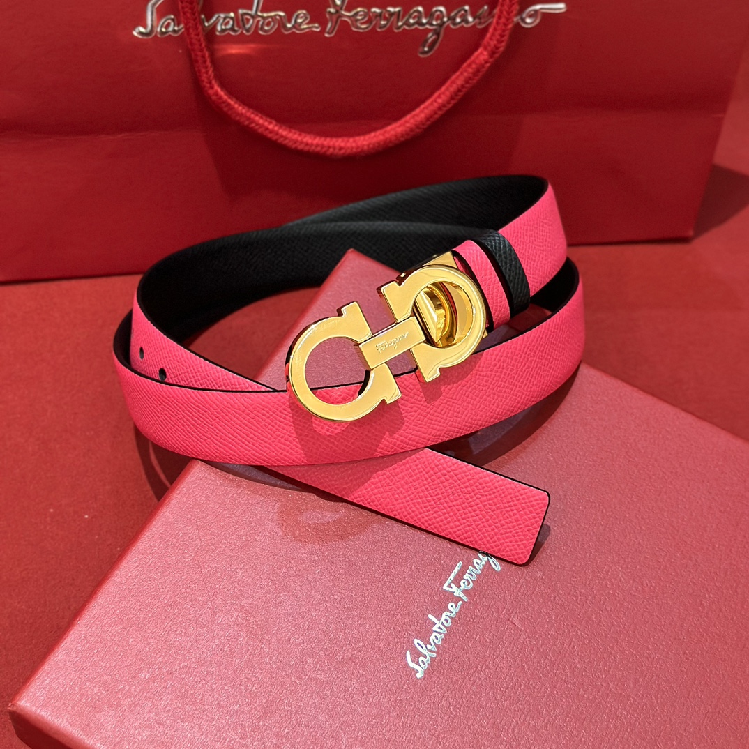 FERRAGAMO Belt 005 22PJ081 2.5cm