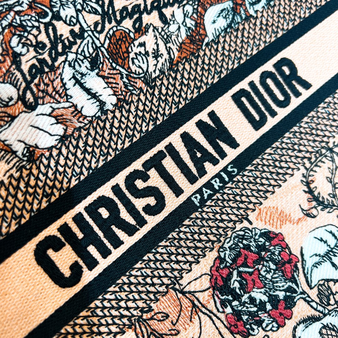 10A + top quality Small Dior Book Tote 1265 DLAM012 26.5cm