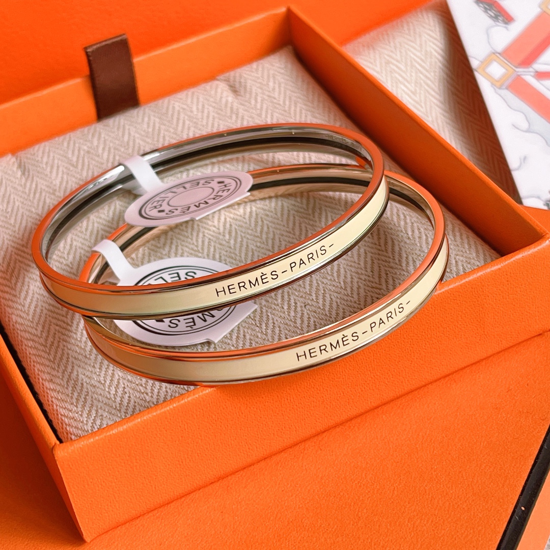 Hermes Jewelry Bangle Hermes Enamel Bracelet