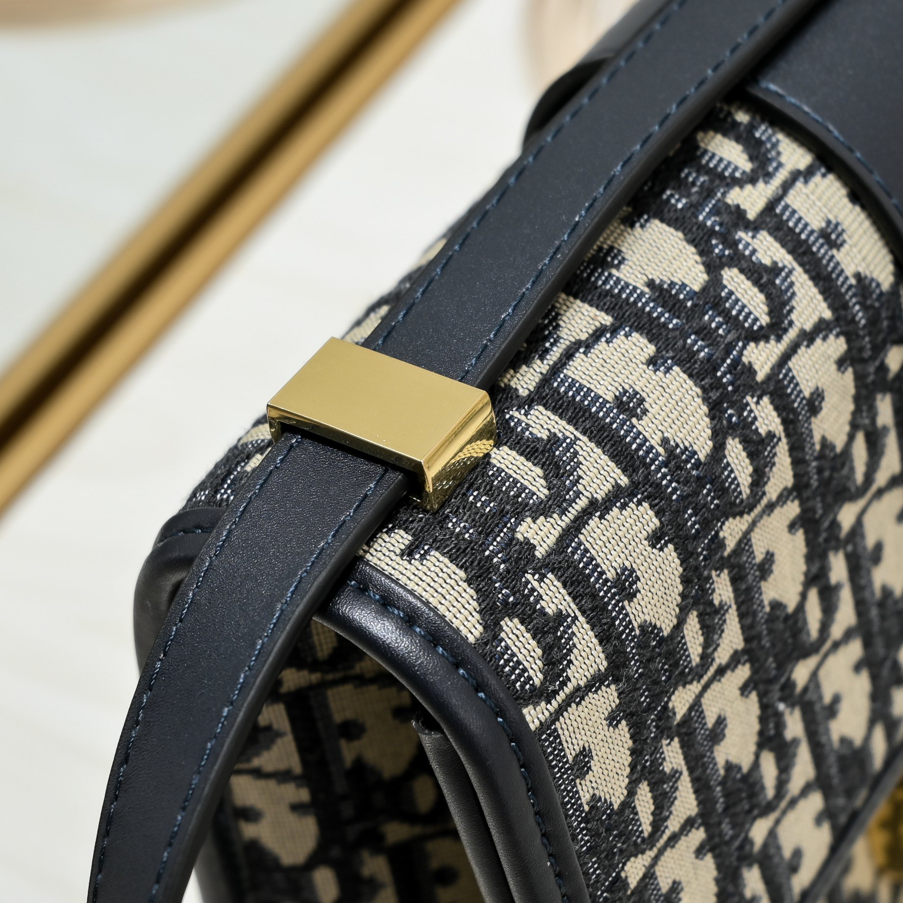 30 Montaigne Bag Blue print CD-1001 XB071 24cm