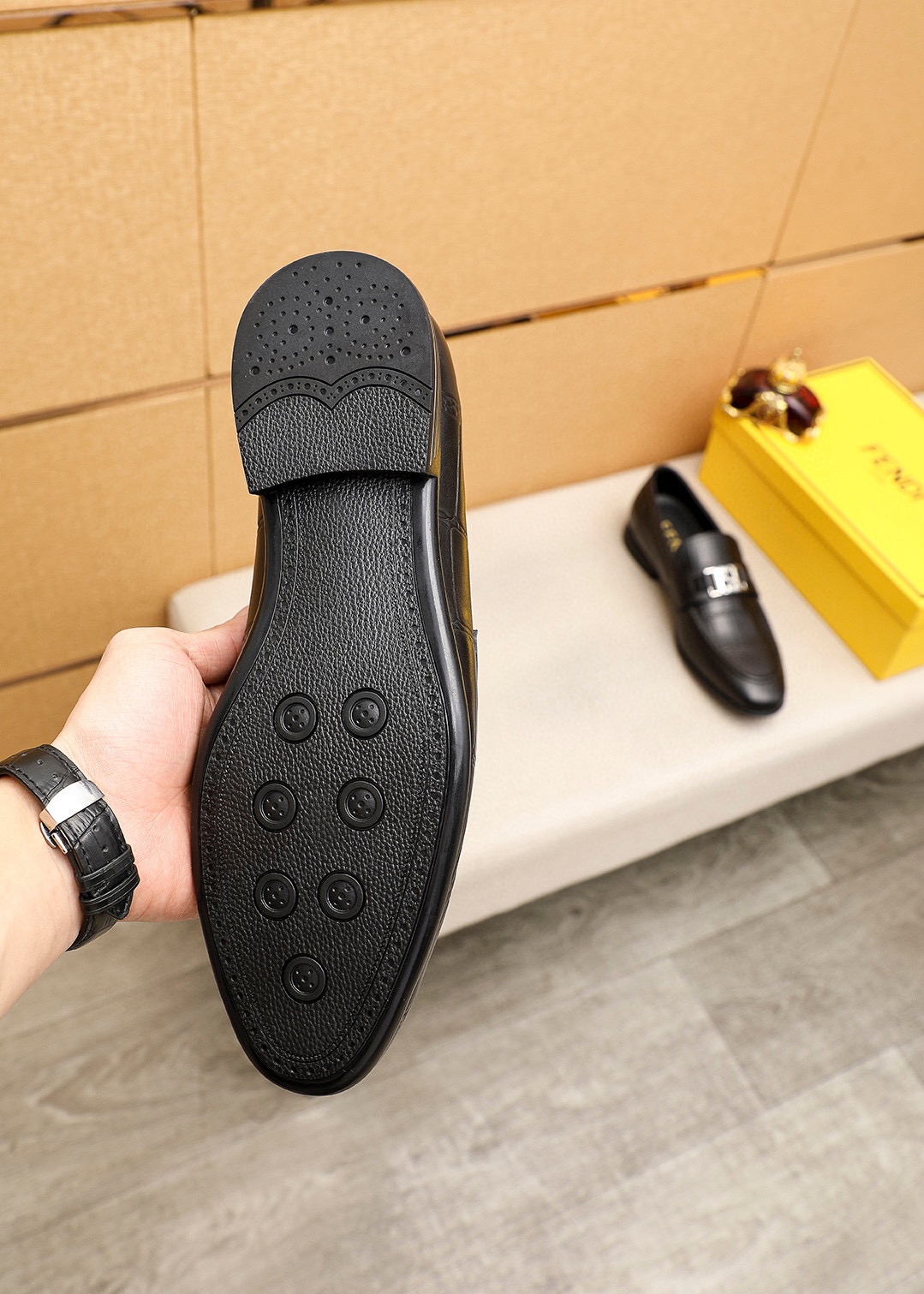 Fendi Shoes Leather Shoes