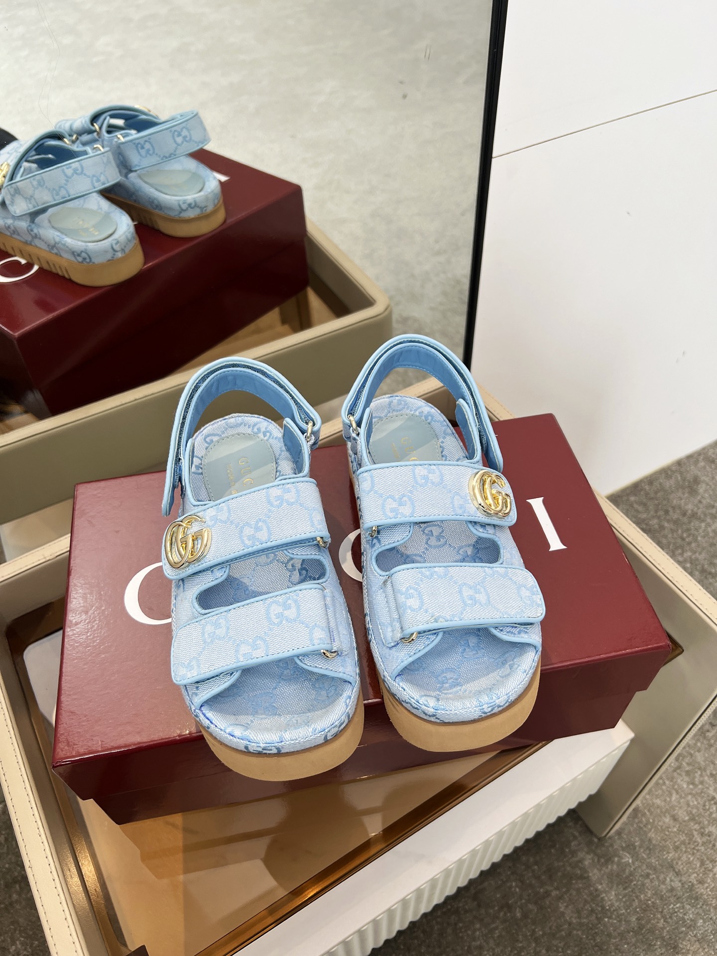 Gucci Shoes Latest Thick Bottom Women's Sandals