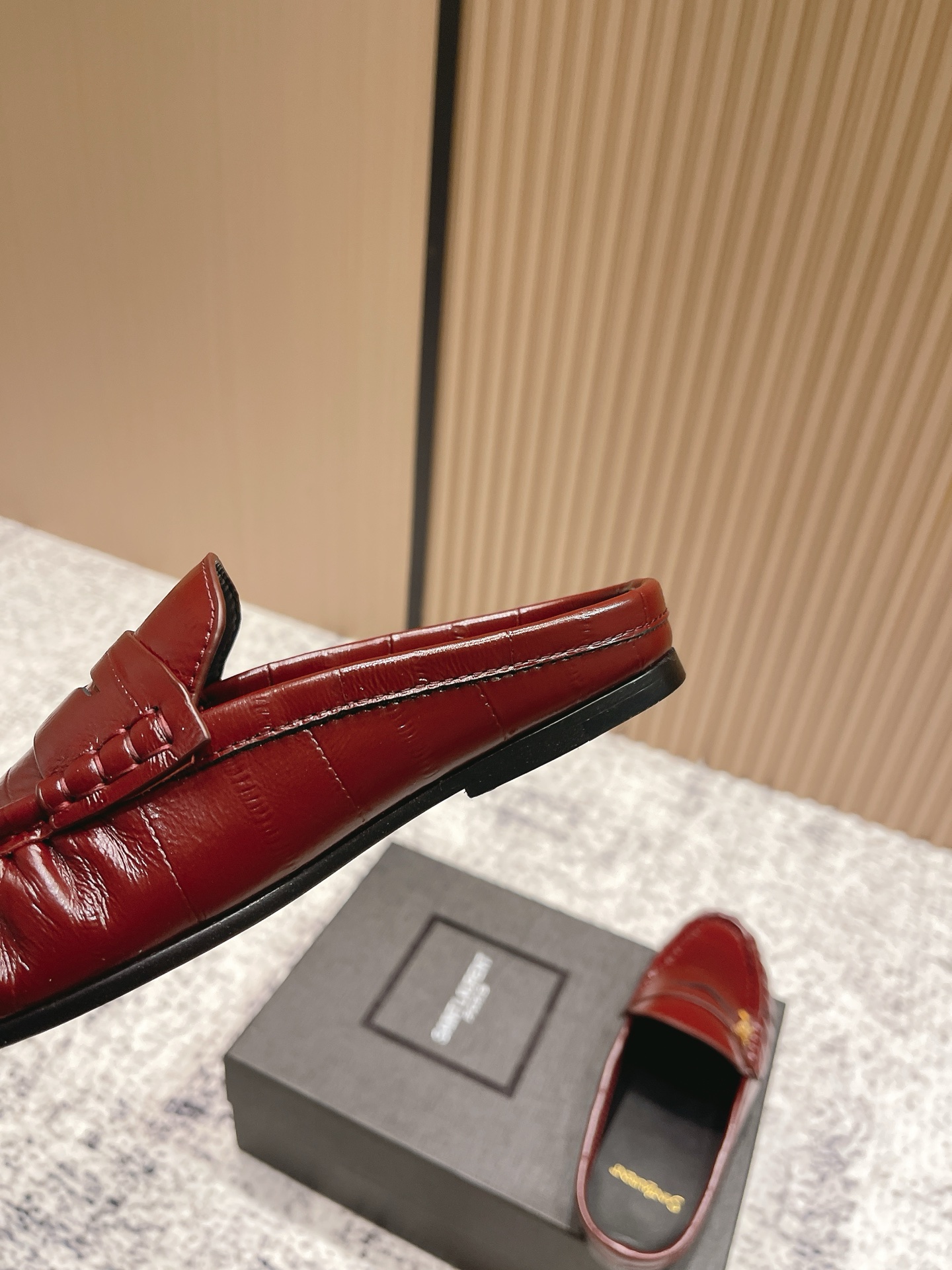 Saint Laurent Shoes Loafers Cowhide