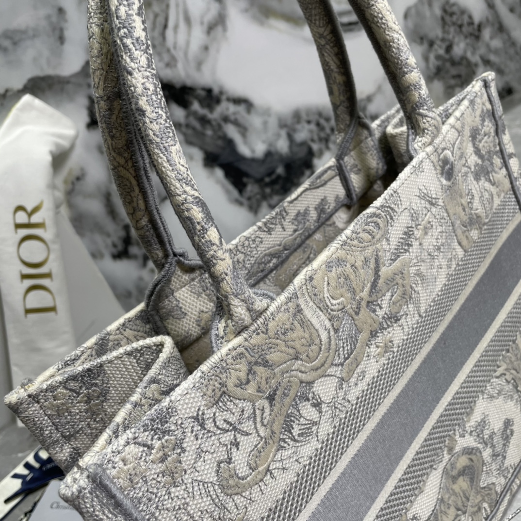 10A + top quality Medium Dior Book Tote 0175 XB022 36cm