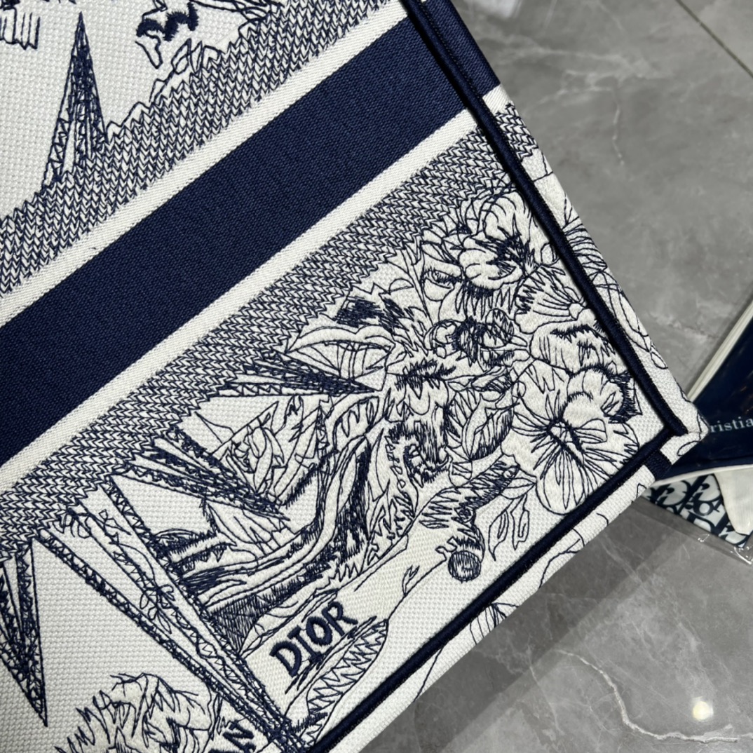 10A + top quality Large Dior Book Tote 0175 XB042 42cm