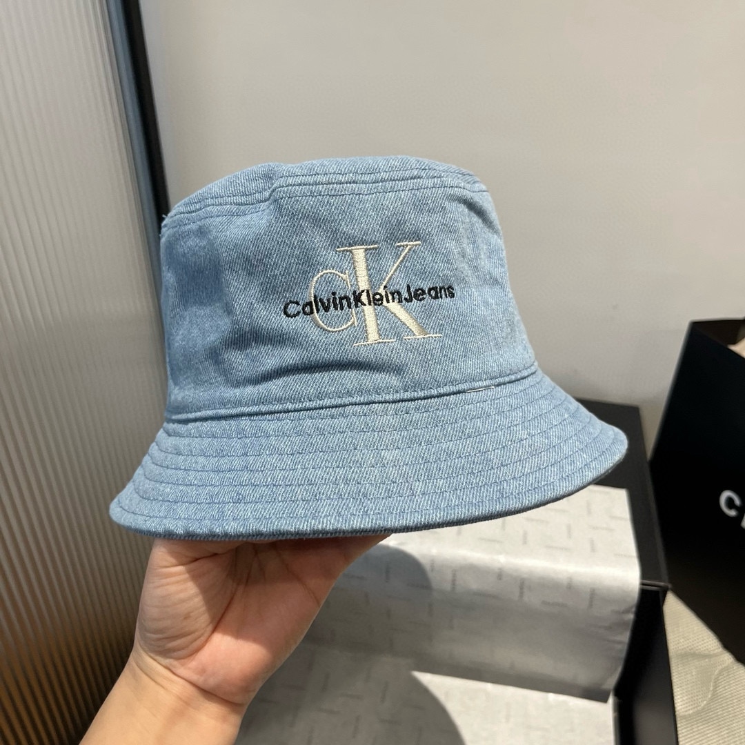 CK Hat Denim Bucket Hat 57cm Accessories