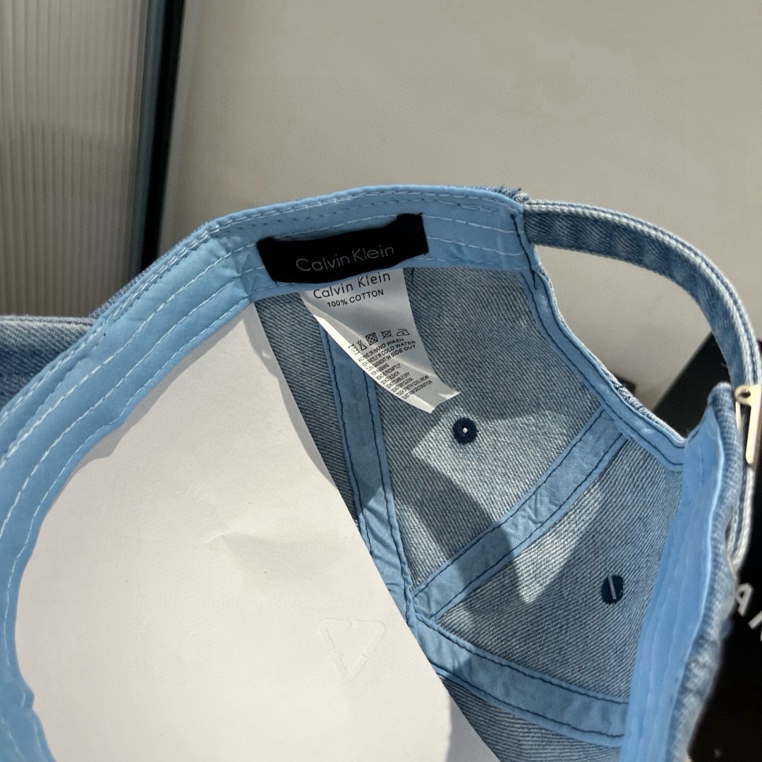 CK Hat Embroidered Peaked Cap 57cm Accessories