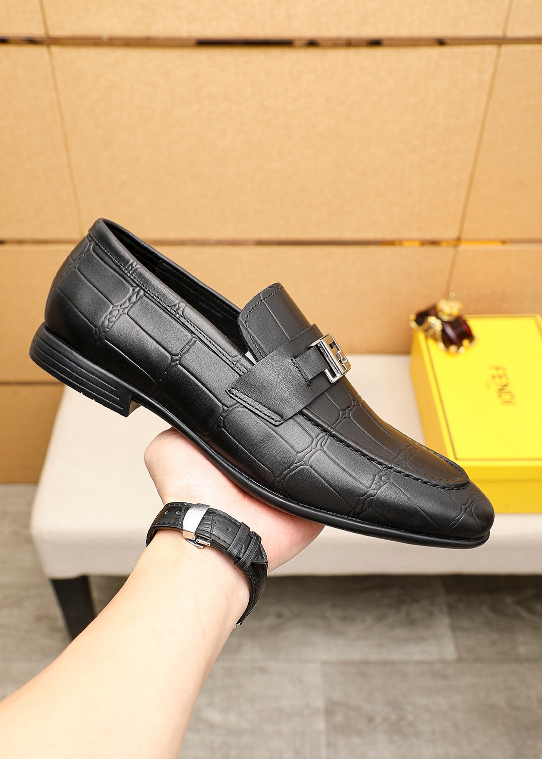 Fendi Shoes Leather Shoes