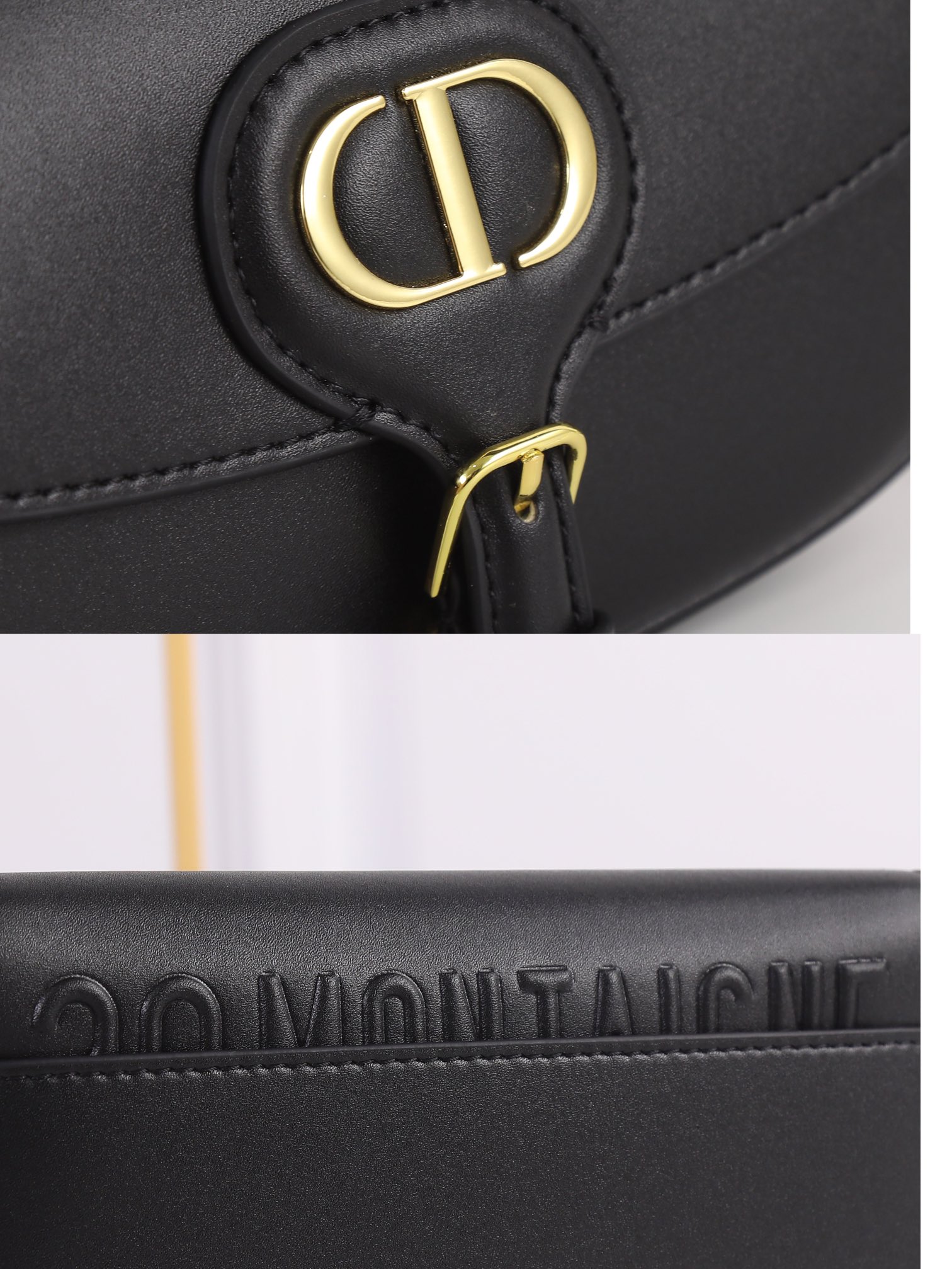 Dior Bobby East-West Bag Black 2012 XM071 22cm