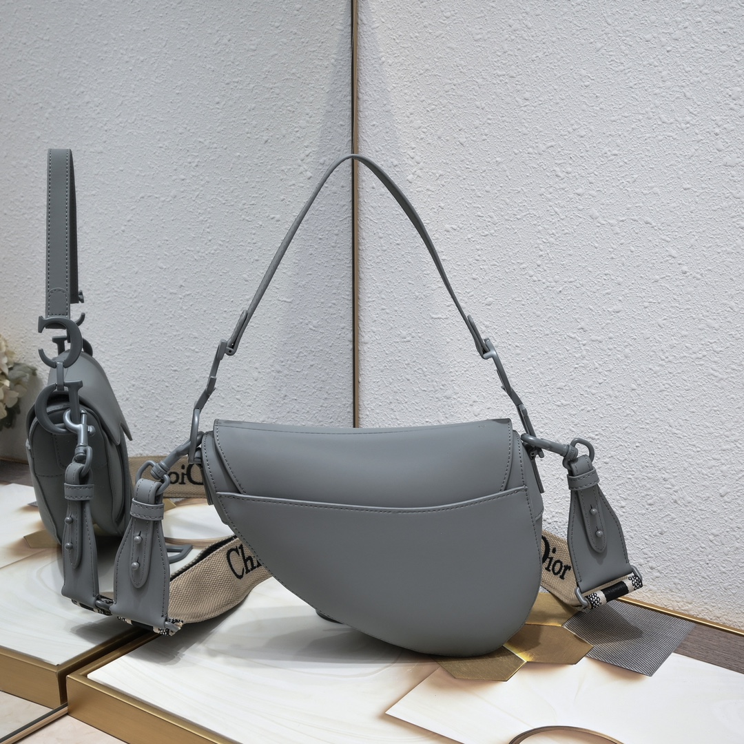 Saddle Bag Gray Matte 6680 XB012 25.5cm
