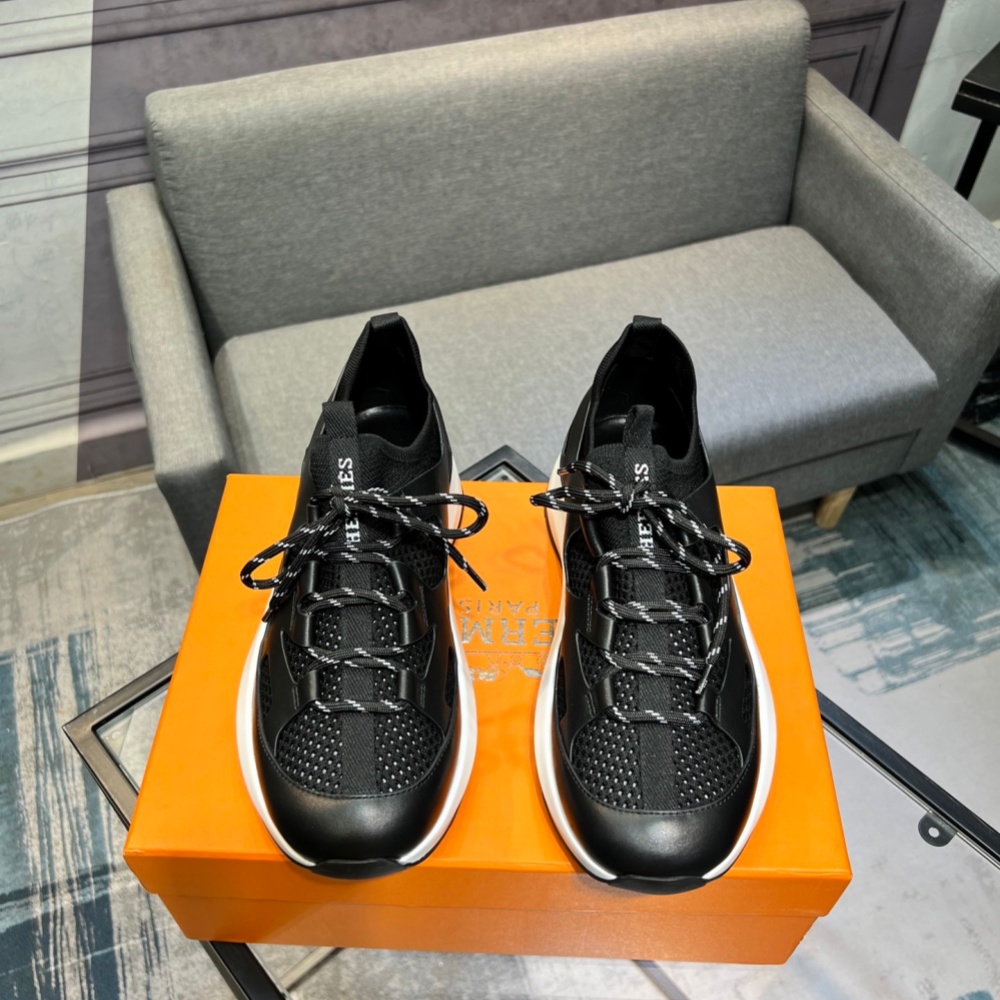 Hermes Shoes Casual Shoes TPU Cowhide
