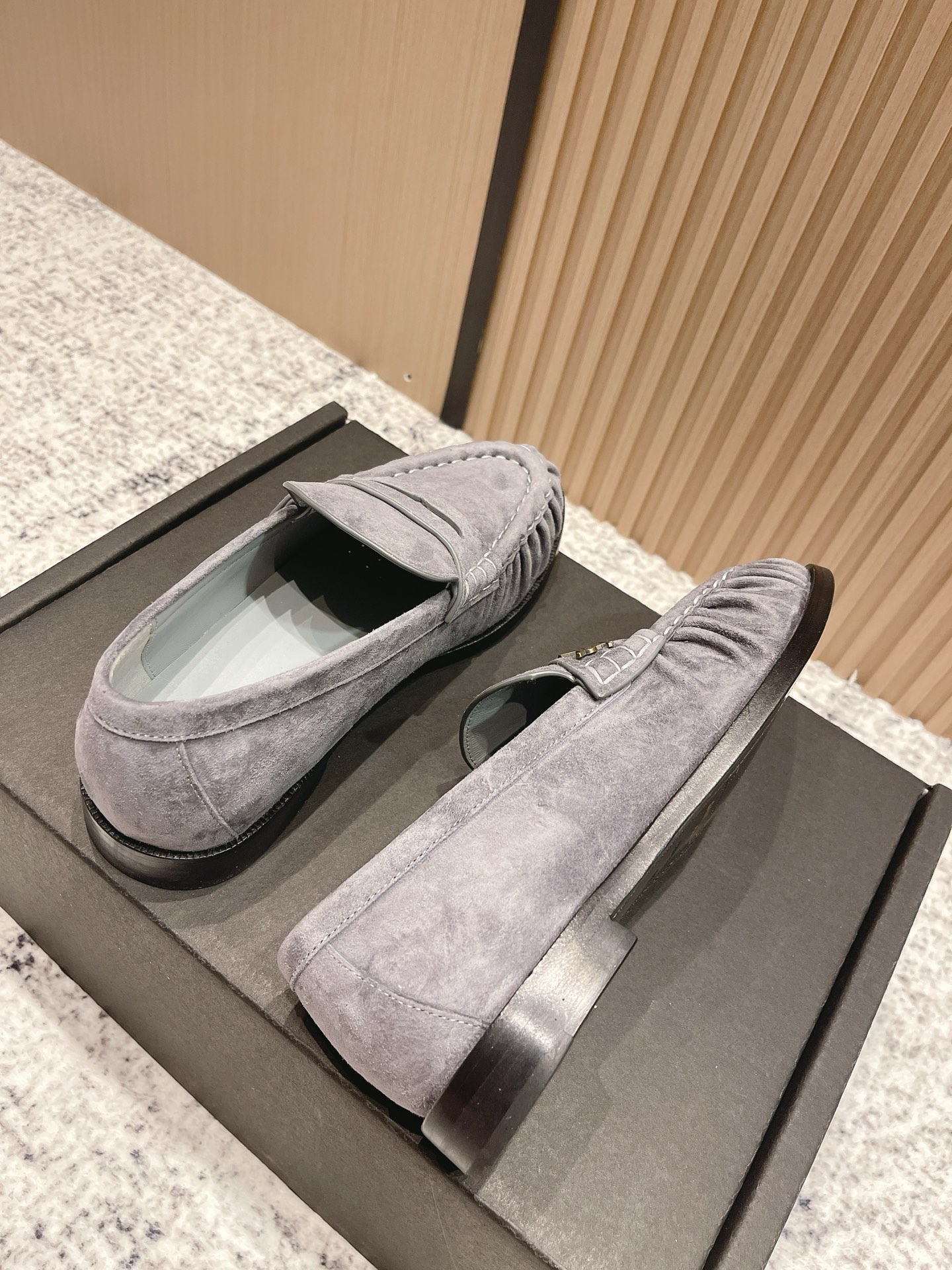 Saint Laurent Shoes Loafers Cowhide