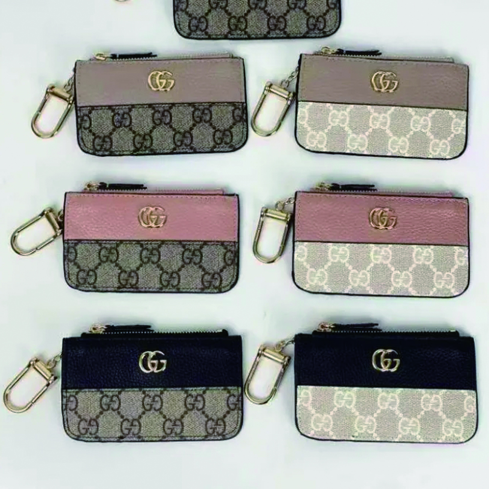 Gucci Zipper Card holder 701070 LM06 12.5cm