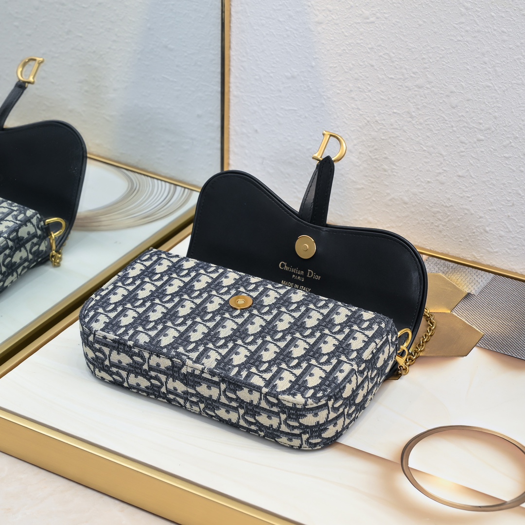 Dior Saddle Chain Bag 5907 LM061 21.5cm