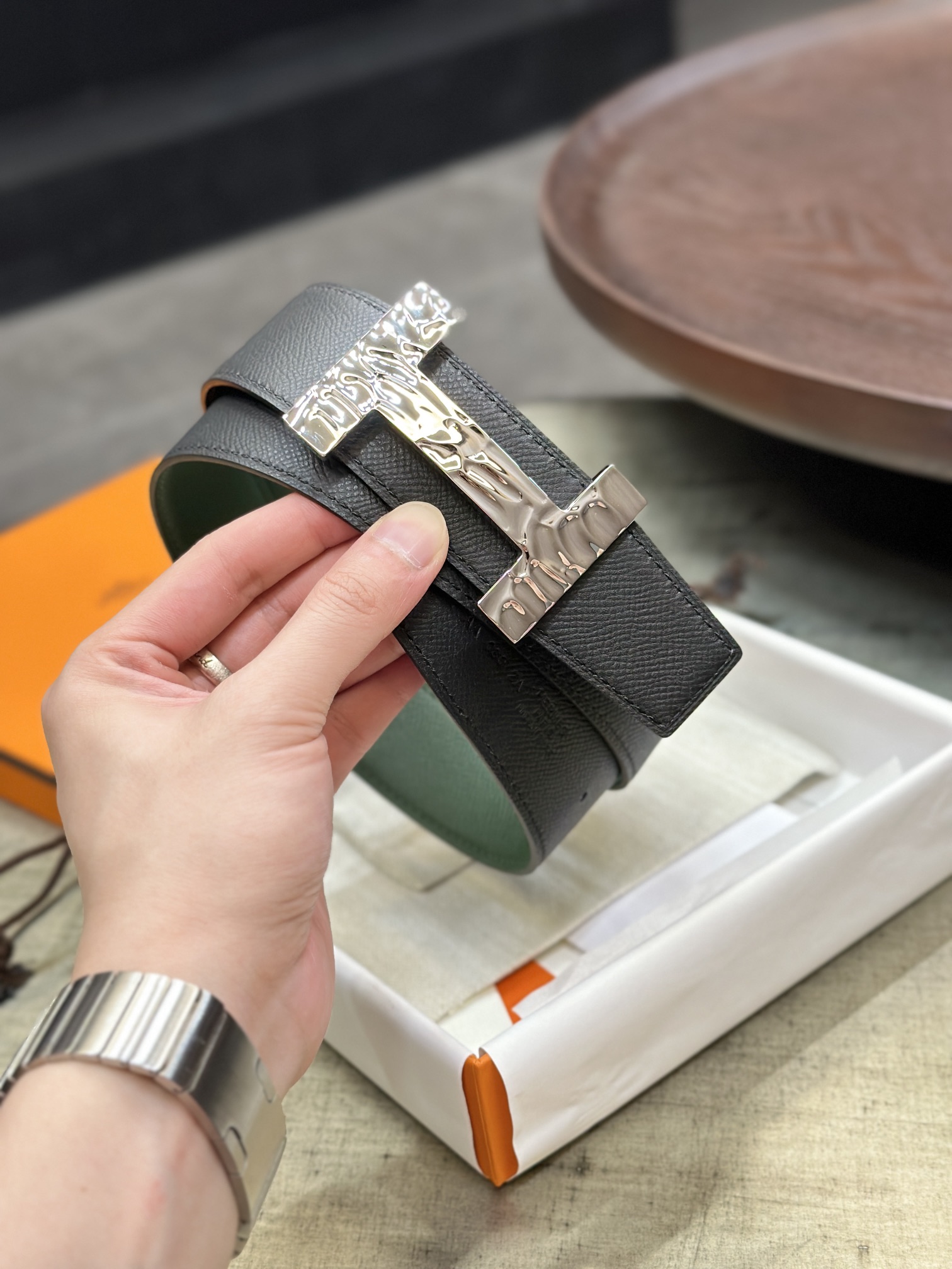 Hermes Belt 019 22PJ081 3.8cm