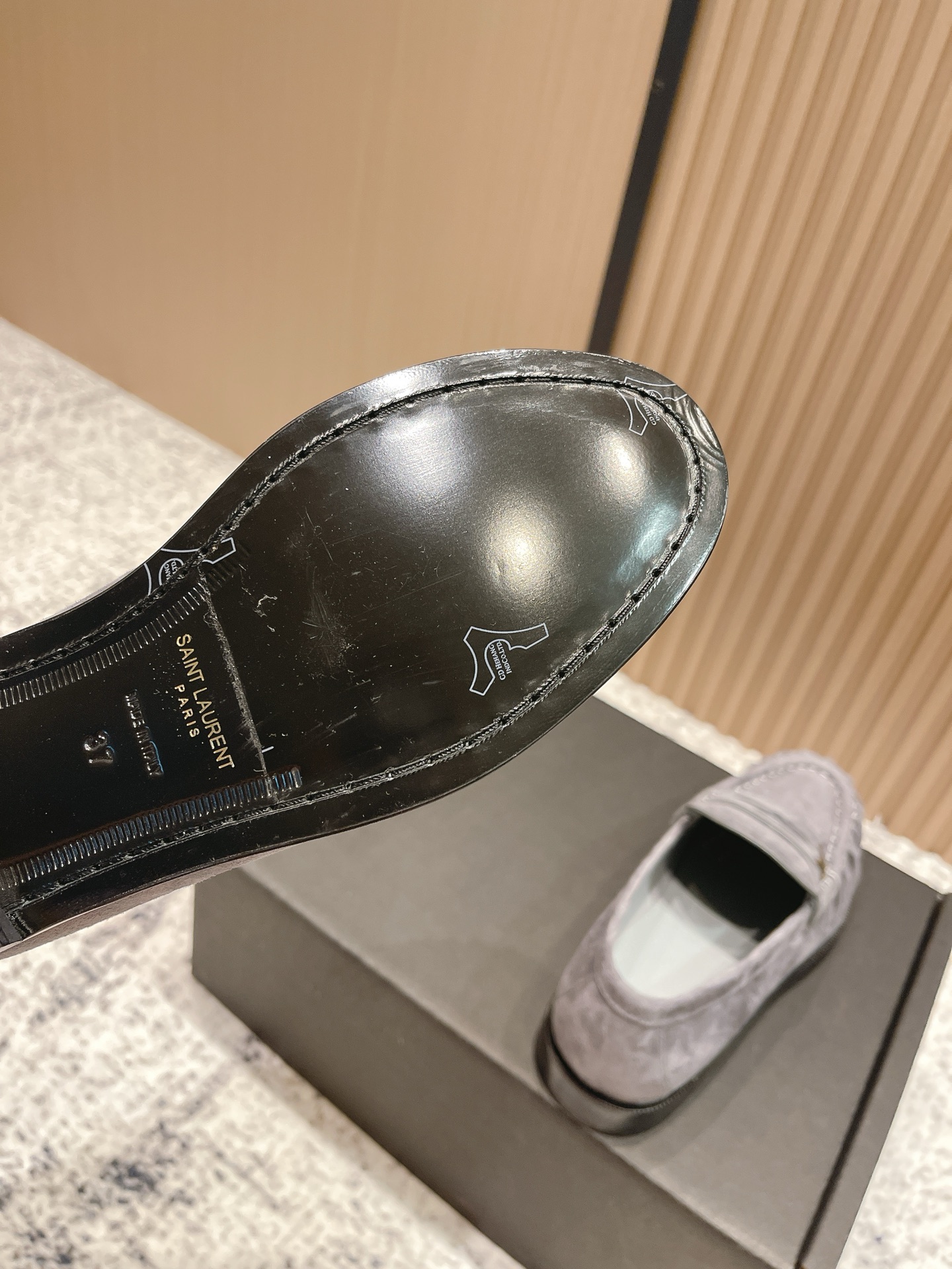 Saint Laurent Shoes Loafers Cowhide