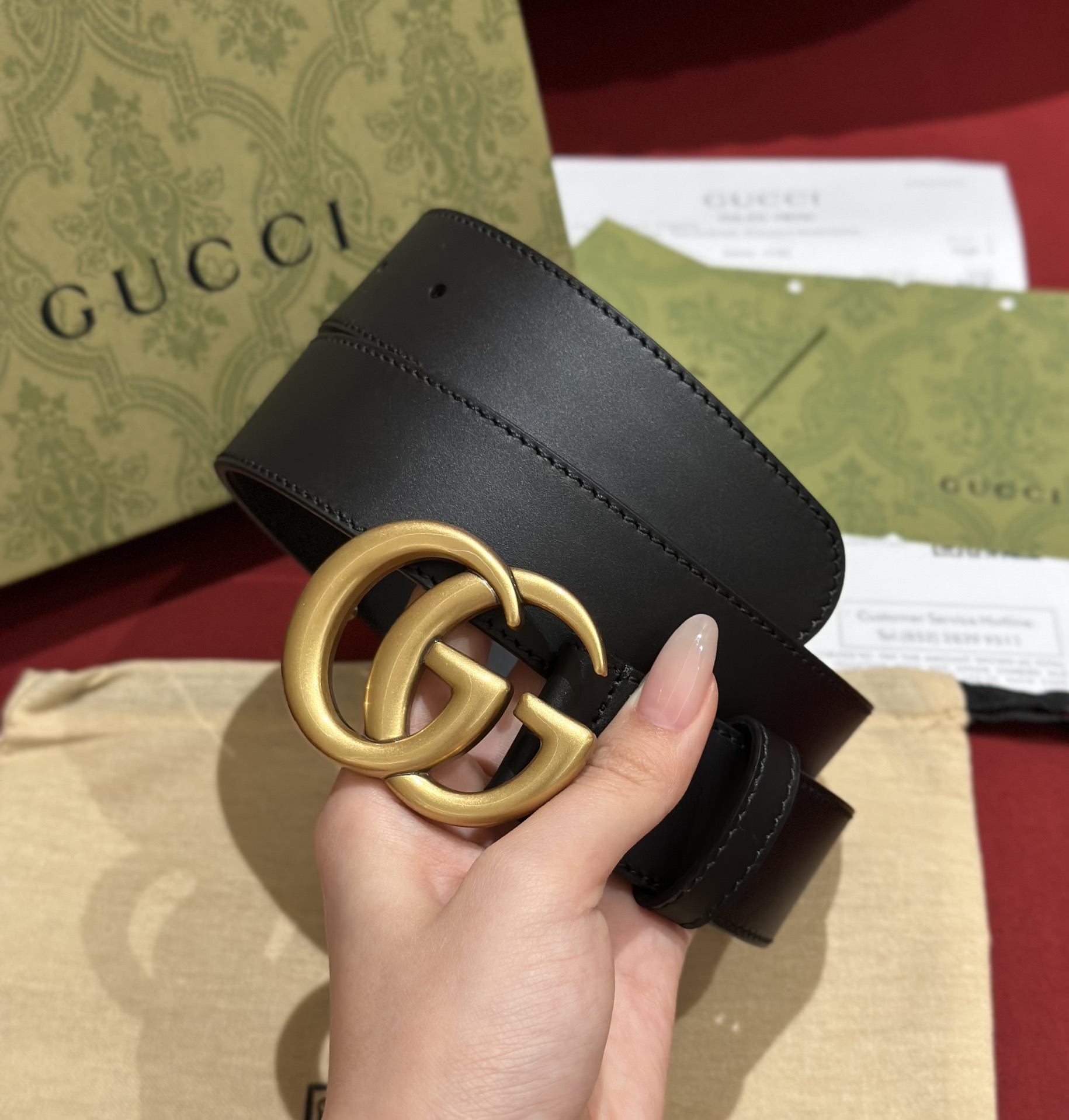 GUCCI Belt 022 4cm