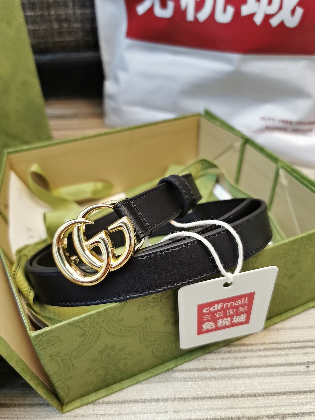 GUCCI Belt 011 22PJ081 2cm