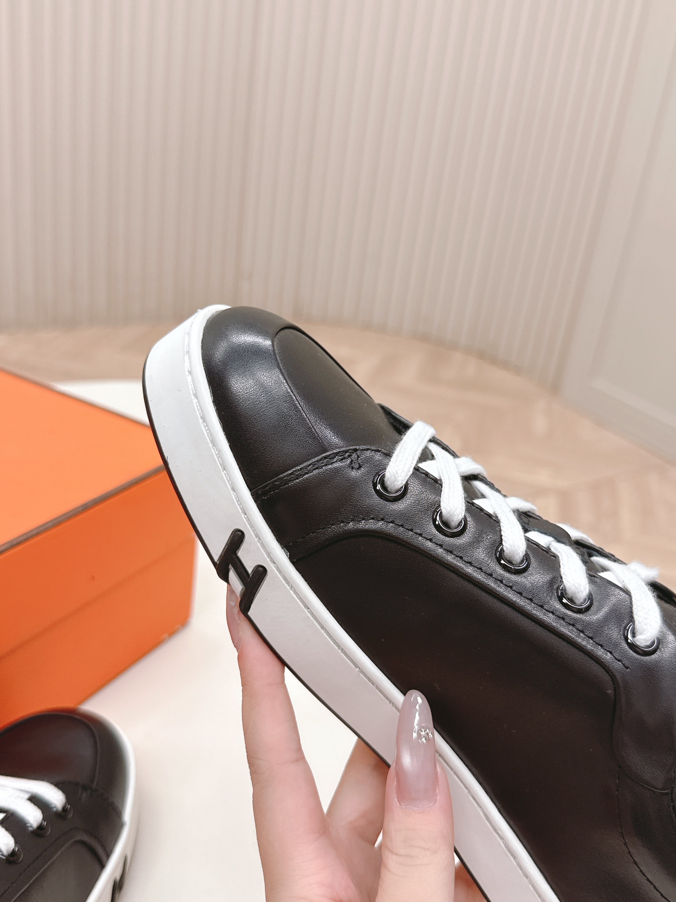 Hermes Shoes Casual Shoes Ip Tpu  Leather