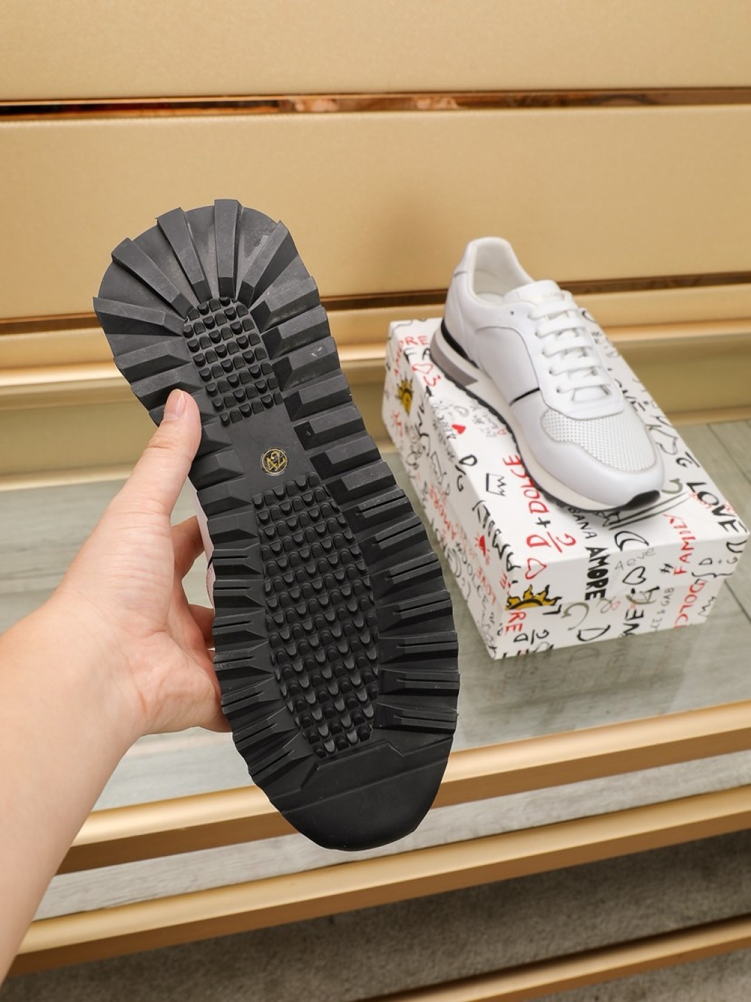 D&G Shoes Sports Shoes Leather