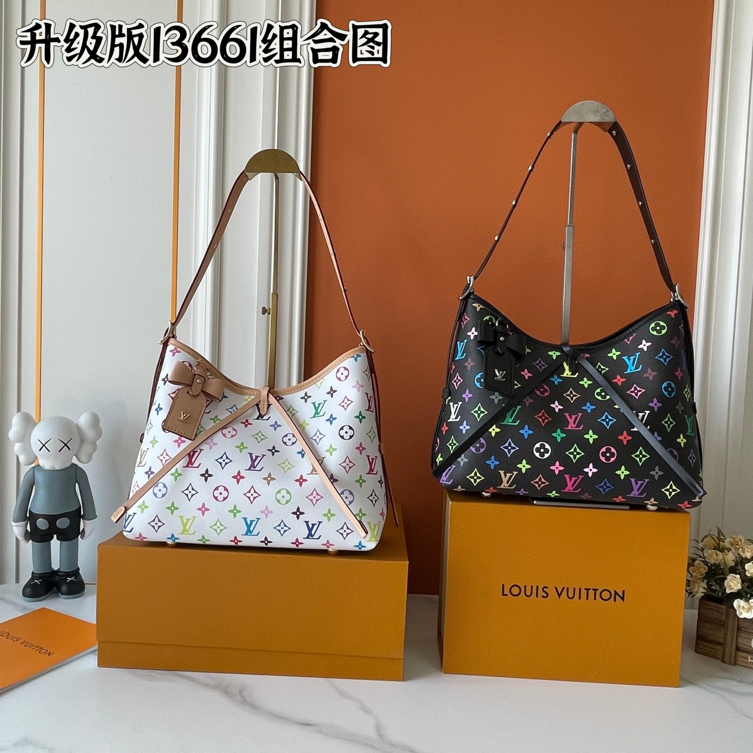 LV CarryAll Handbag M13661 LM051 29cm