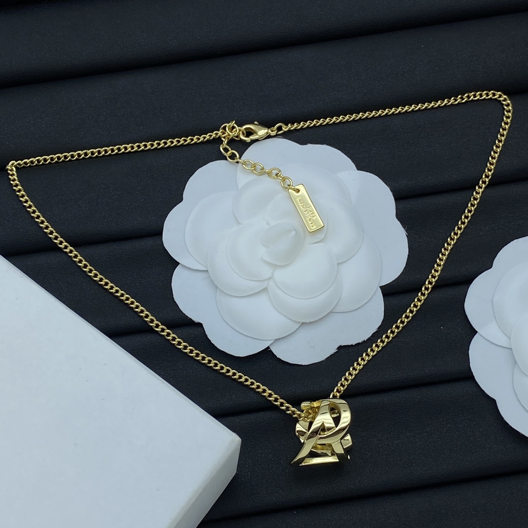 Saint Laurent Jewelry Necklace Letter necklace