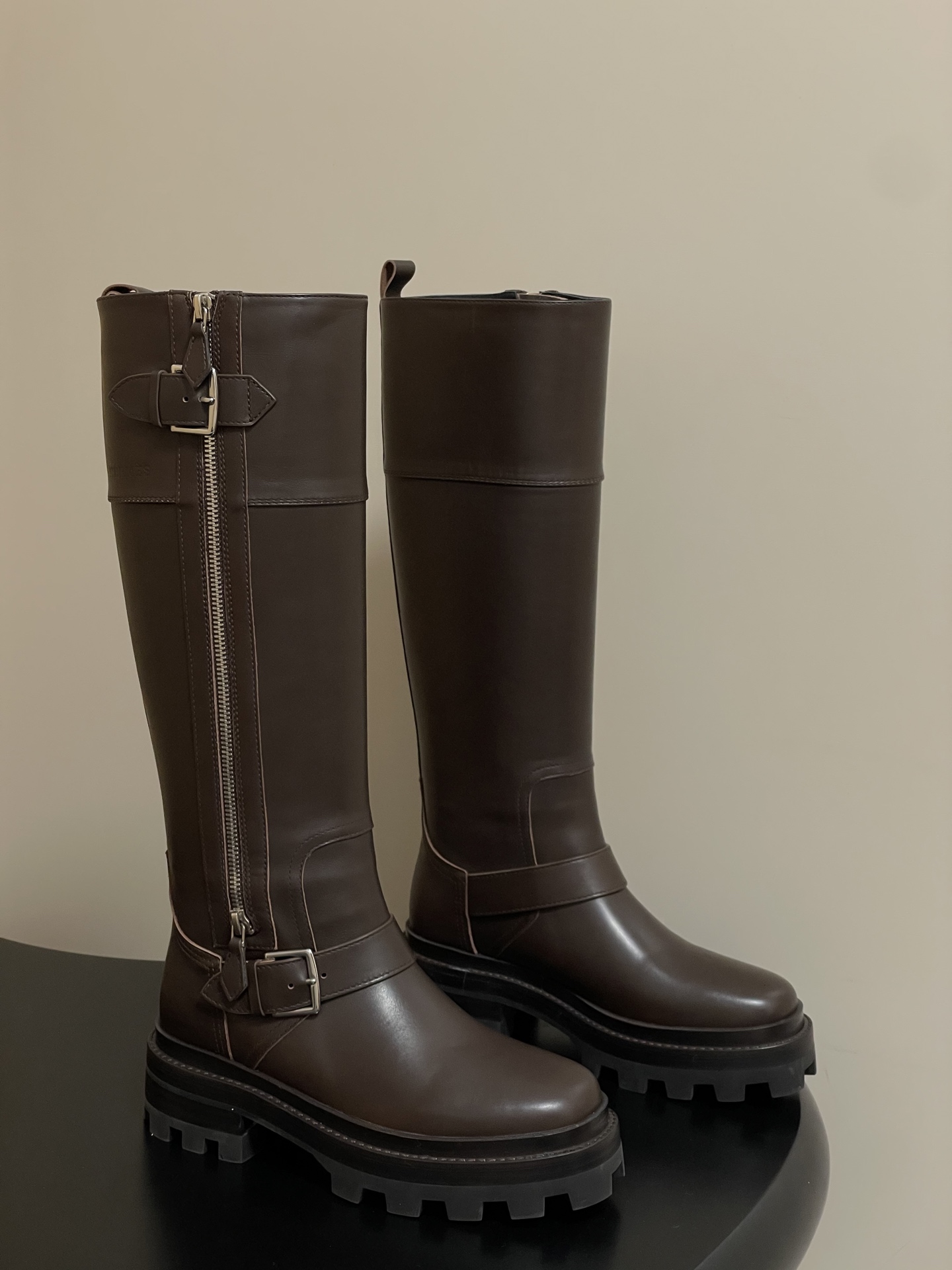 Hermes Shoes Boots Cowhide Jaime TPU