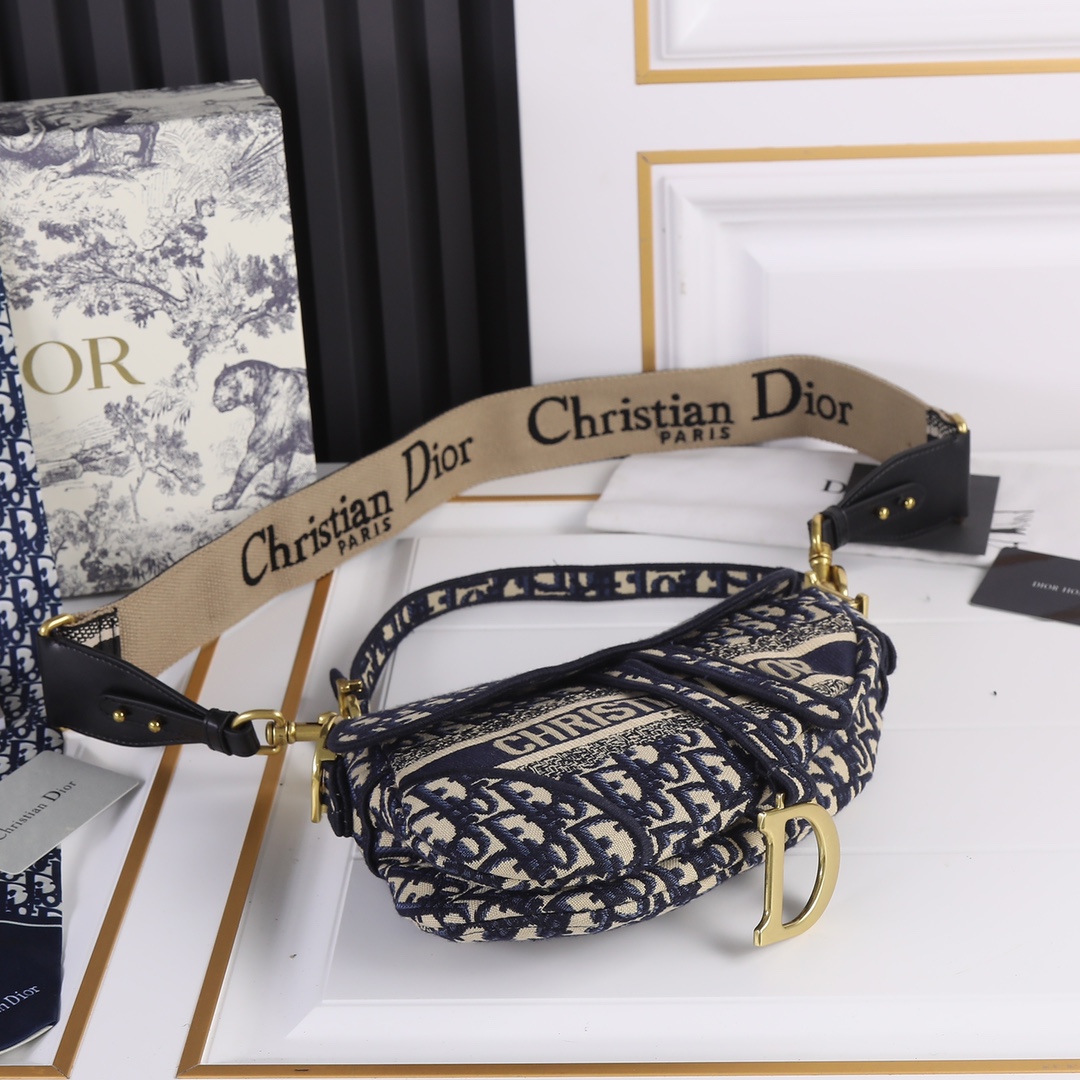 Saddle Bag Blue print CD-5501 XB032 25.5cm 02