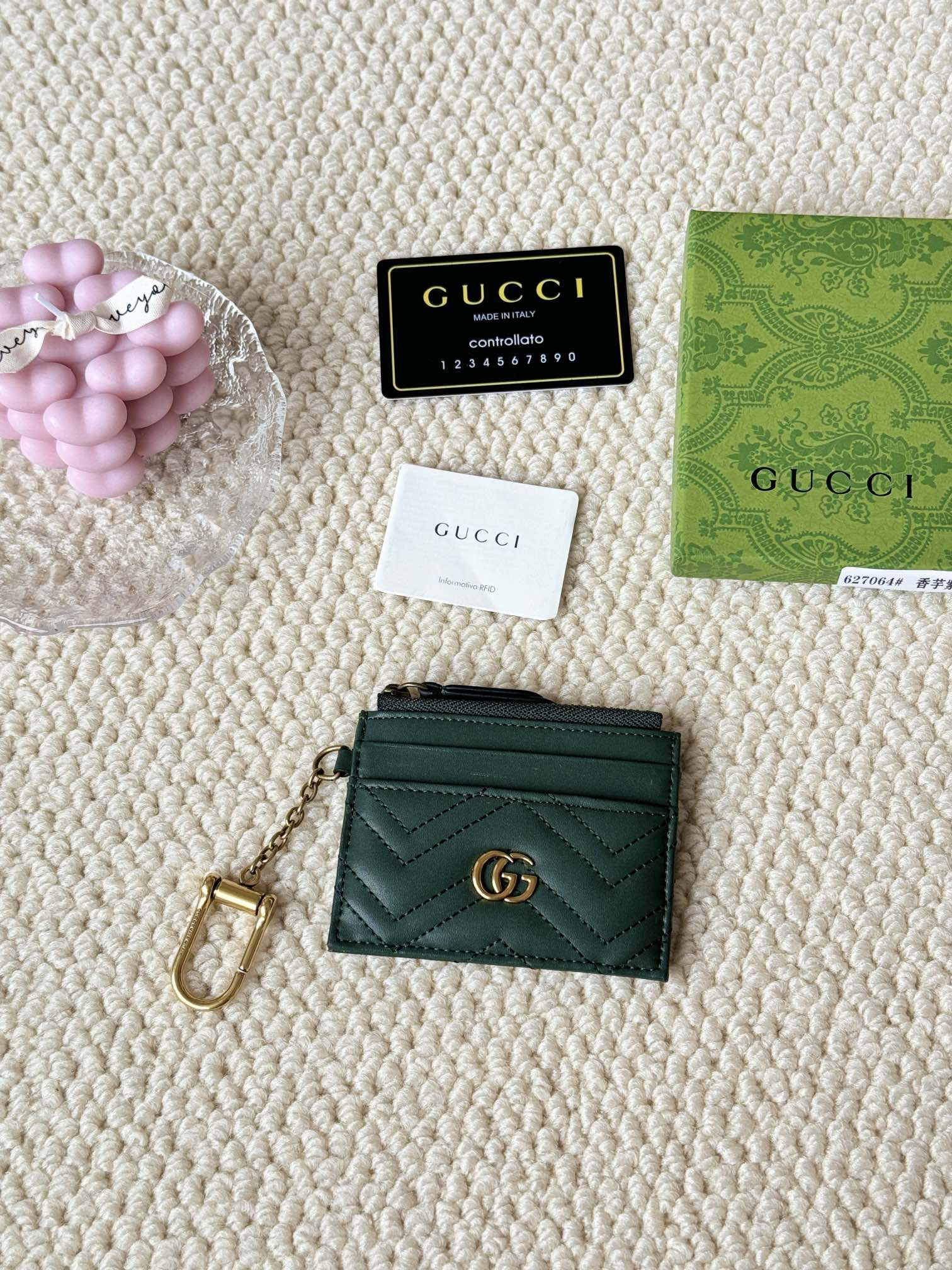 Gucci Mini Card Holder Wallet 443127