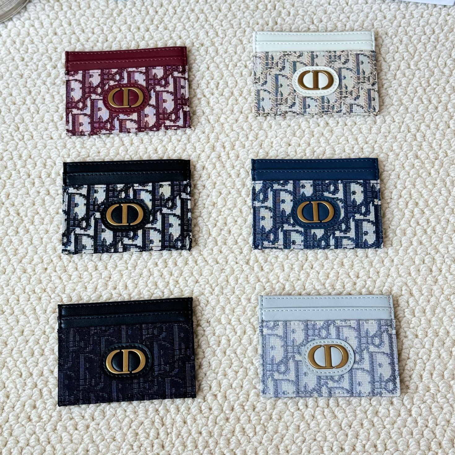 Dior Card Holder Wallet Montaigne S2152