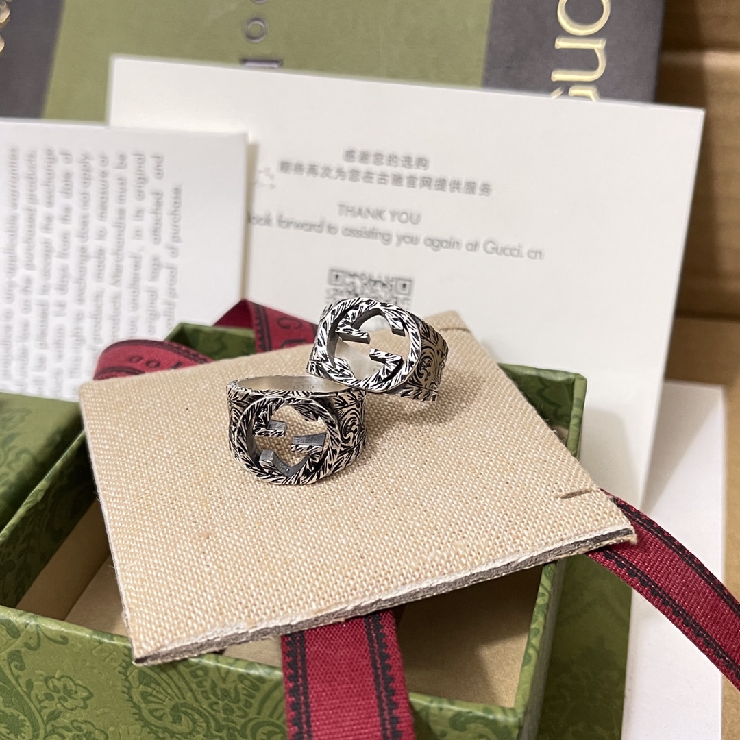 Gucci Jewelry Rings Engraved ring