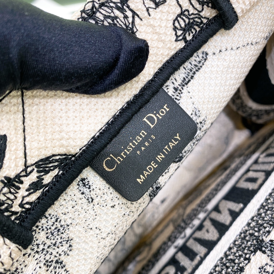 10A + top quality Small Dior Book Tote 1265 DLAM012 26.5cm