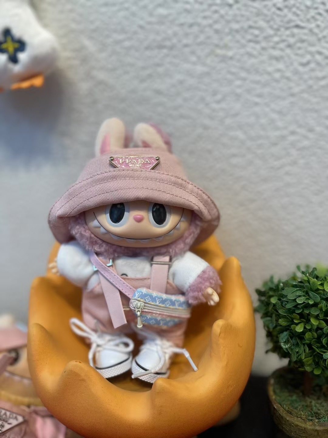 Labubu Key Chain Bags Accessories Figures Toy