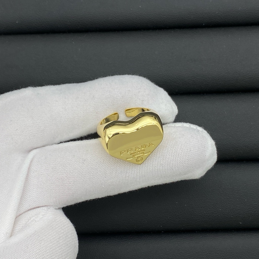Prada Jewelry Rings Love Shape