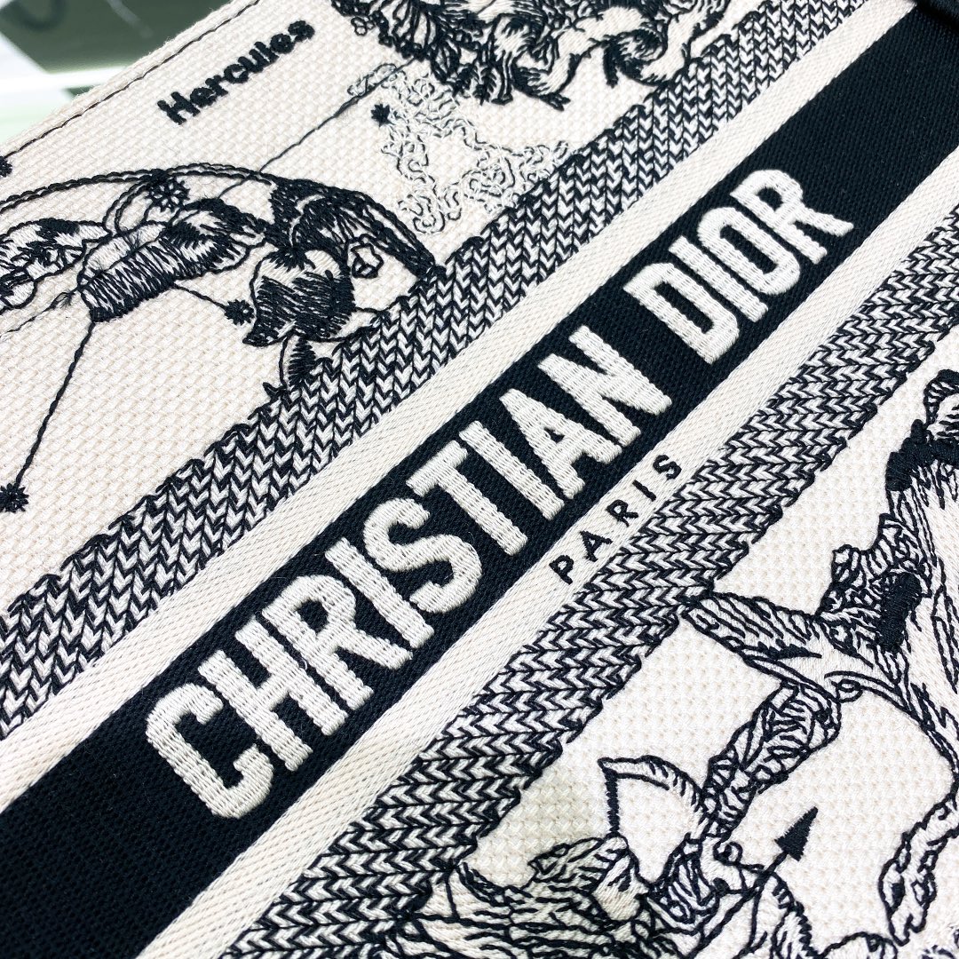 10A + top quality Small Dior Book Tote 1265 DLAM012 26.5cm