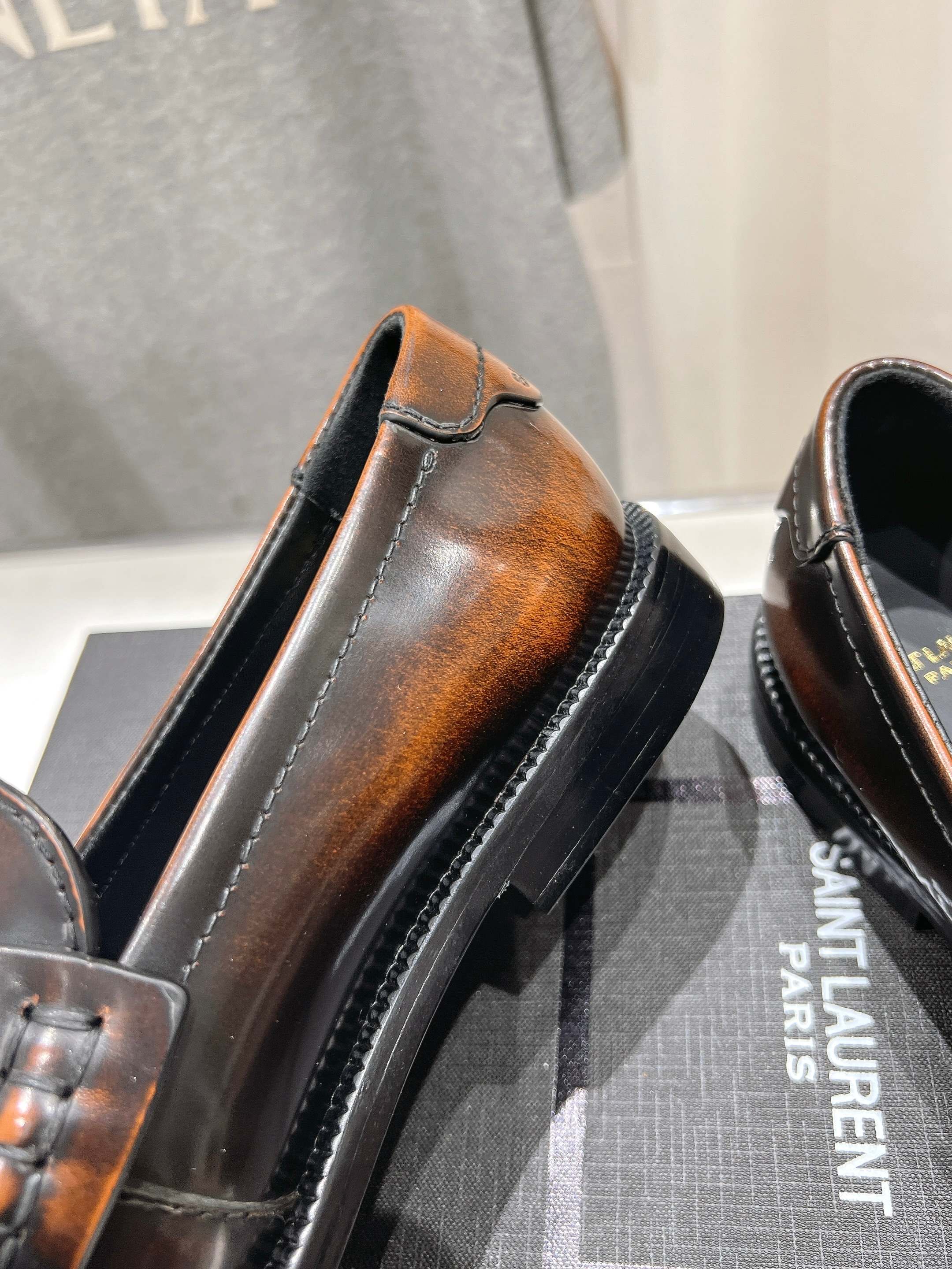 Saint Laurent Shoes Loafers Cowhide